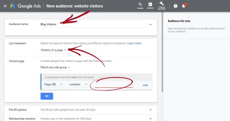 google-ads-website-visitors-audience