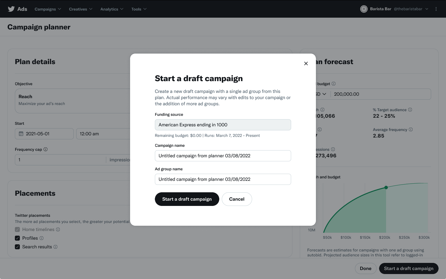 Twitter Campaign Planner 2