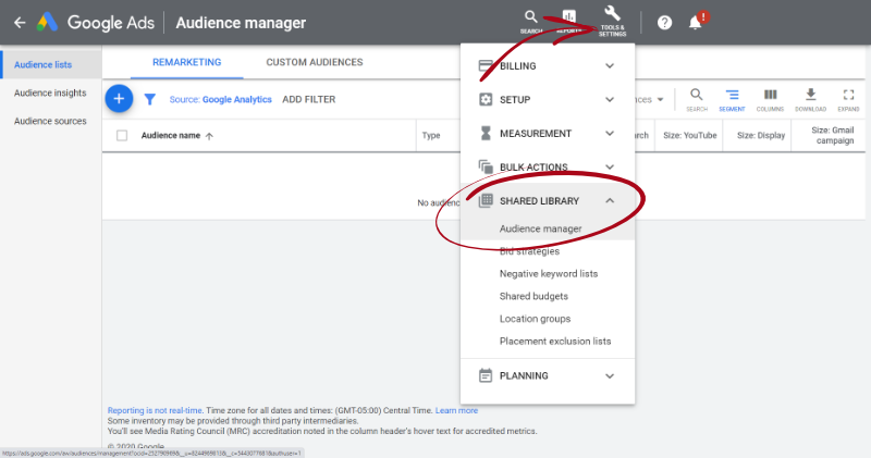 google-ads-audience-manager